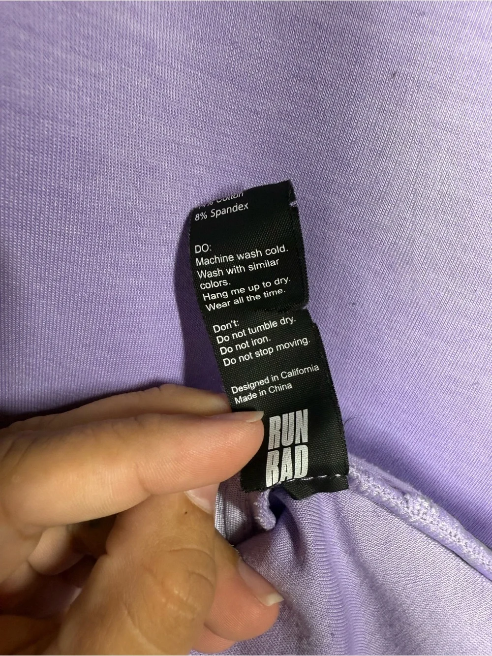 Rnnr Pull Over Hoodie Size Large